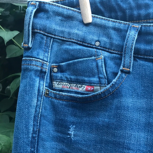 Diesel Jeans Women Size 26 Blue D Rifty slim low waist women’s jeans Brand New - Picture 9 of 15